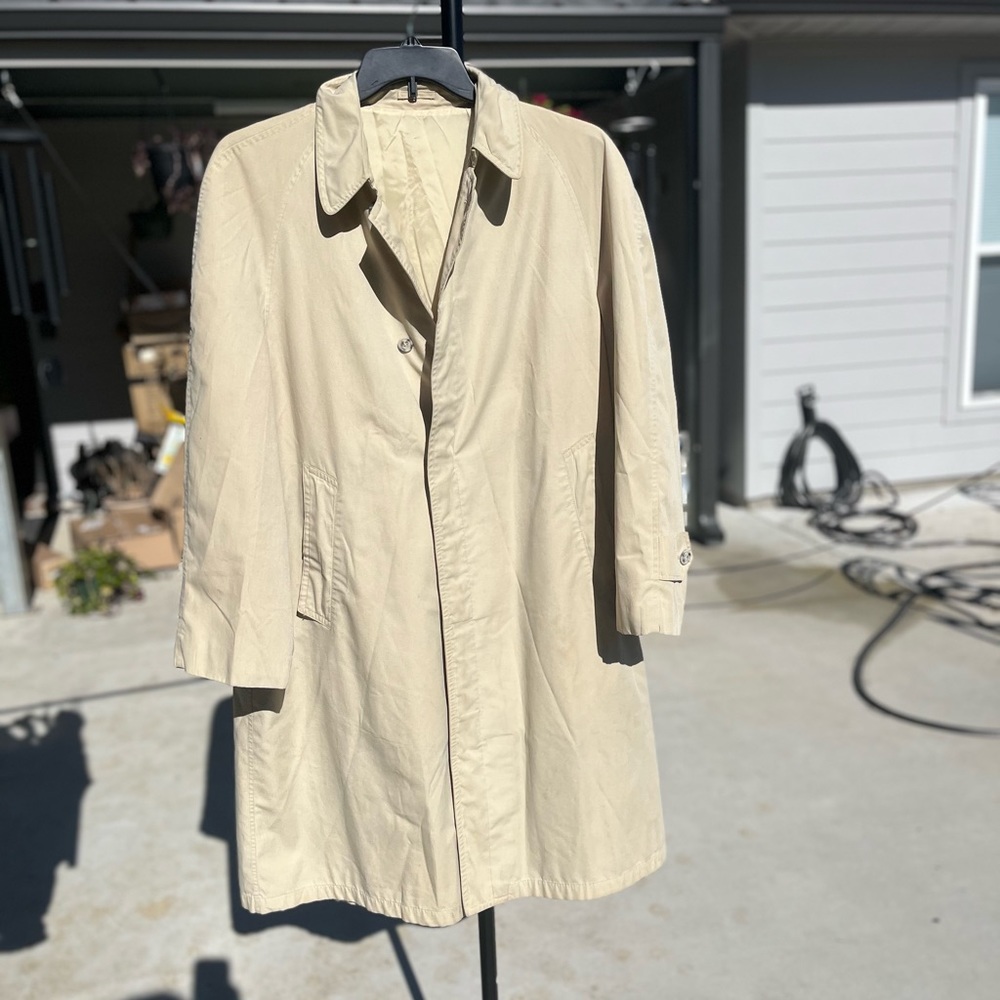 English style trench coat
